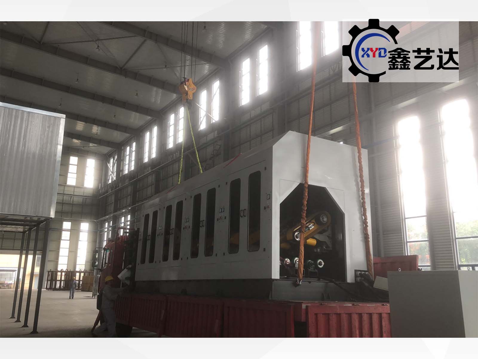 月底沖刺了！鑫藝達(dá)兩臺設(shè)備交付張家港客戶！