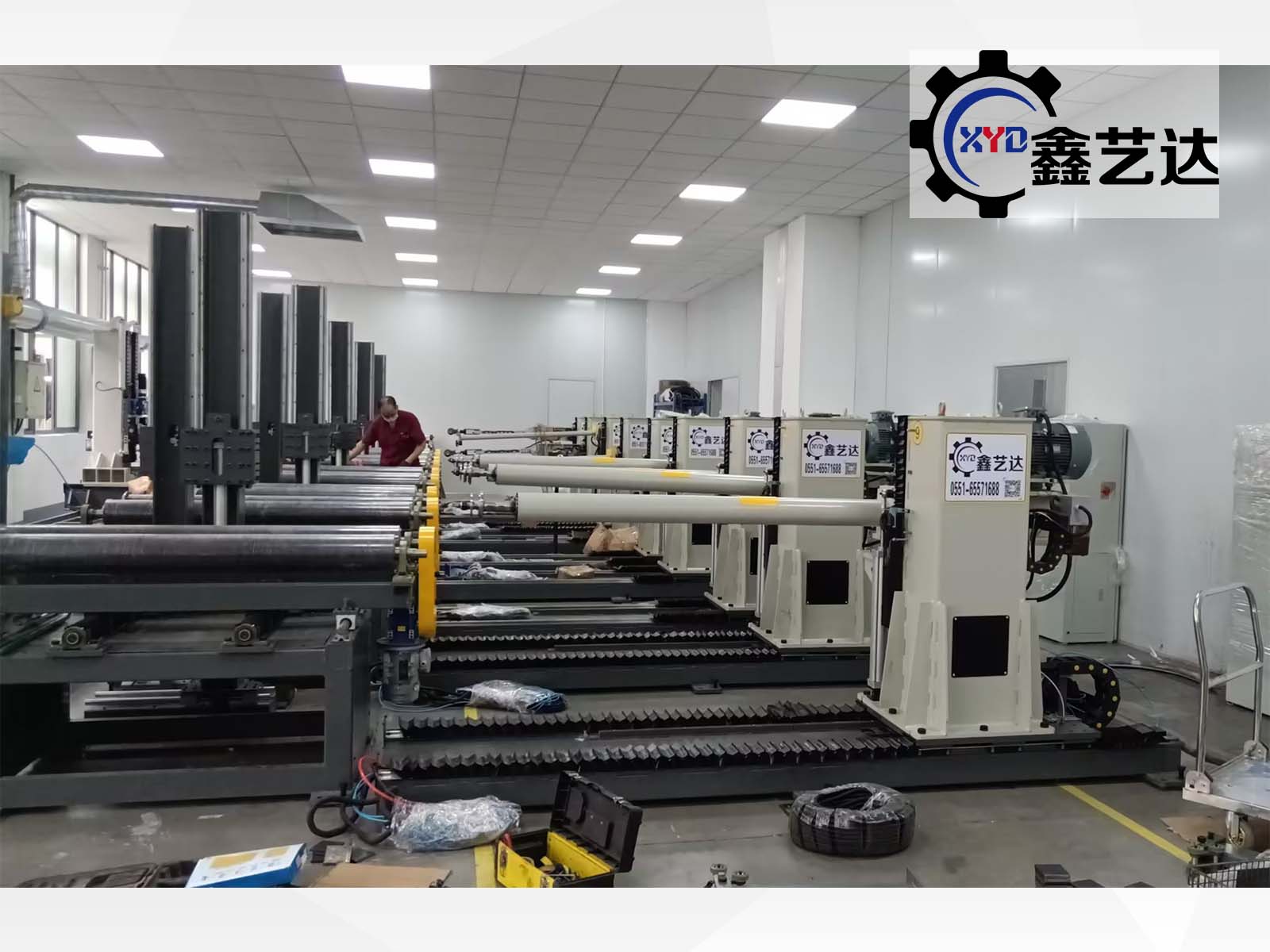 [筒體內圓打磨設備]順利發貨