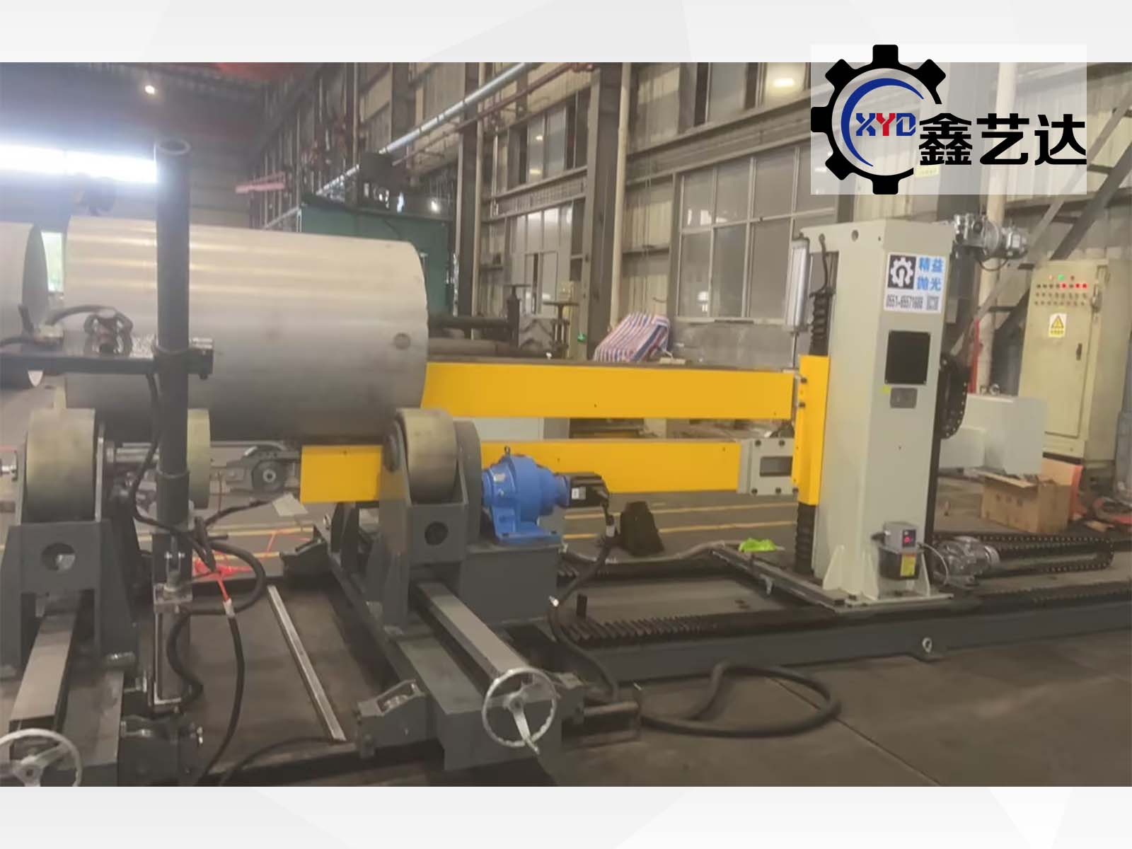 罐體拋光機防塵的方法