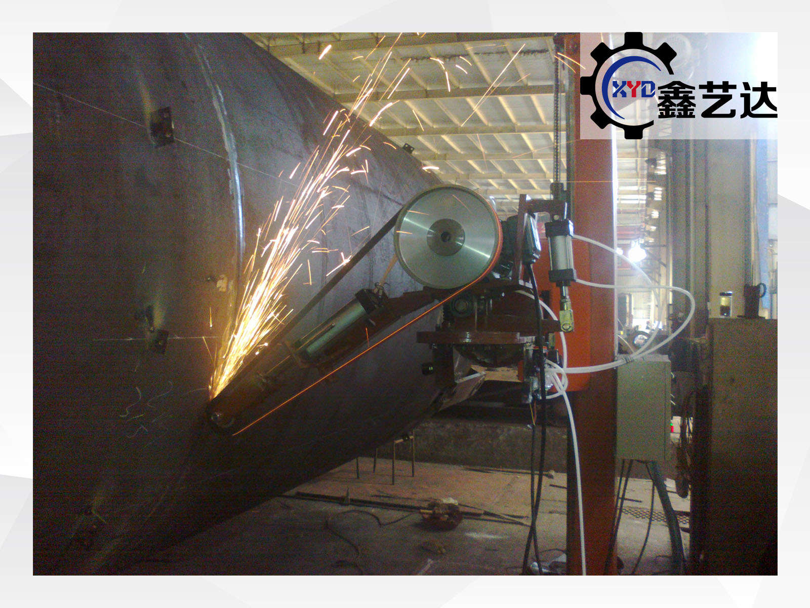 罐體環形砂帶外拋光 (3)